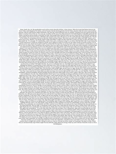 Image result for Avatar Intro Script