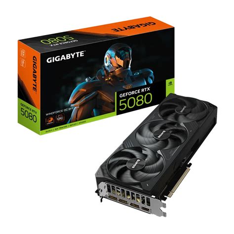 GIGABYTE GEFORCE RTX 5080 WINDFORCE OC 16GB GDDR7
