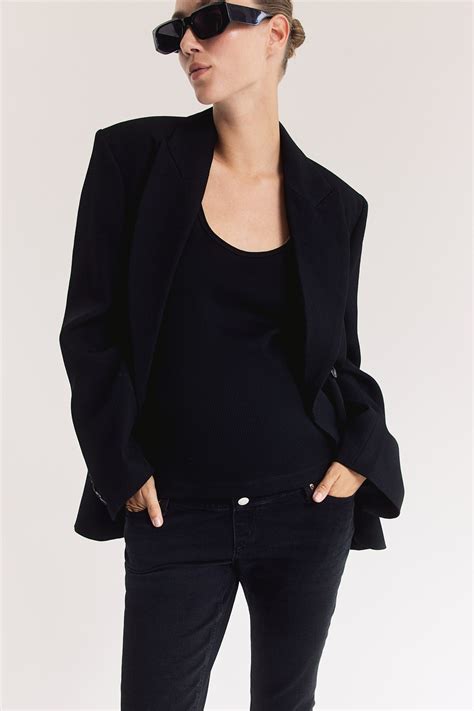 MAMA Slim Ankle Jeans - Black - Ladies | H&M US