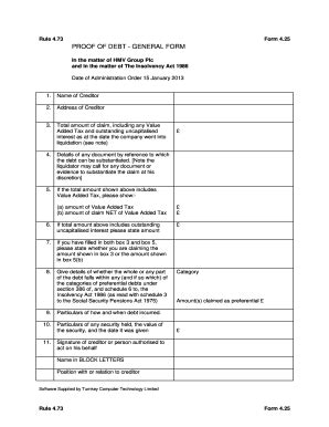 2013-2026 HMV Group Plc Form 4.25 - Blank Fillable Template | Fill Out ...