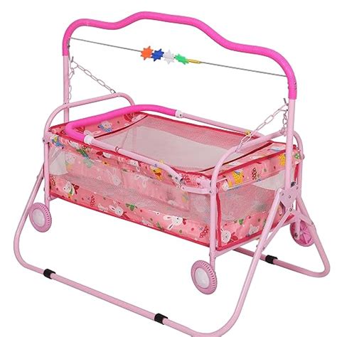 Buy FLIPZON Premium New Born Baby Cradle, baggi/palna with Swing ...
