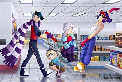 Edgar x Fang x Colette x Gus art Brawl stars | Мемы знаменитостей, Фан арт, Веселые фото