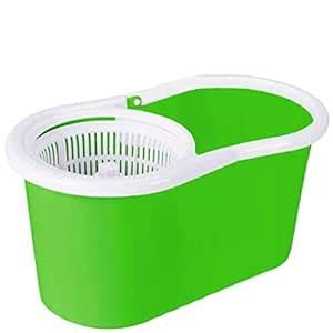 V-Mop Classic Magic Dry Bucket Mop - 360 Degree Self Spin Wringing ONLY ...