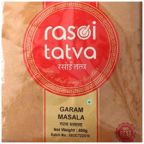 RASOI TATVA Garam Masala Powder - 100% Natural