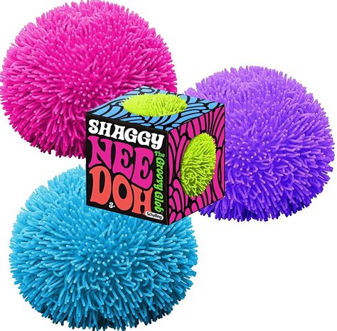 Buy Nee-Doh Schylling Shaggy Groovy Glob! Squishy, Squeezy, Stretchy ...