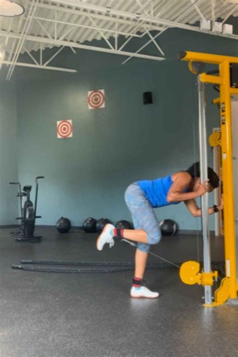 Image result for Cable Machine Hamstring Exercises