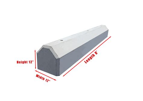 Precast Concrete Curb Stops Curb/Parking Stop Bumpers Lee's Precast