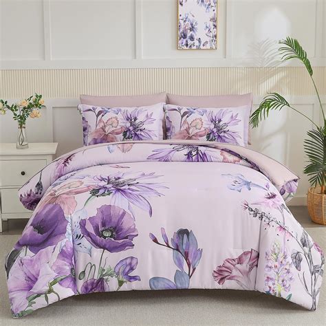 Amazon.com: Yogeneg King Size Comforter Set 7 Piece Bed in a Bag ...