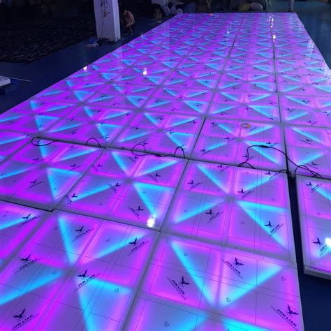 LED Tiles RGB Acrylic Panel Waterproof LED Dance Floor for Wedding ...