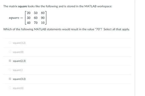 Image result for Square Matrix MATLAB