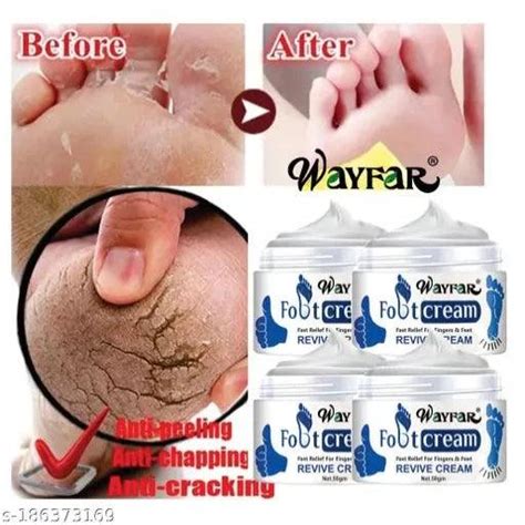 Foot Crack Cream For Dry Cracked Heels & Feet (50gm) Pack of 4 – Springkart
