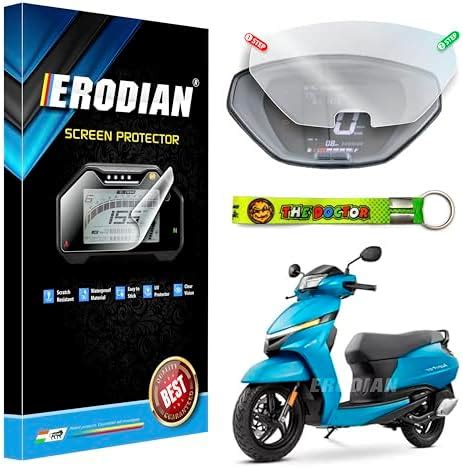 ERODIAN TPU Meter Display Full Screen Protector, Meter Guard For TVS ...