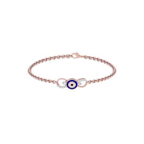 Cosmic Linkage Evil Eye Diamond Bracelet – Limelight Diamonds