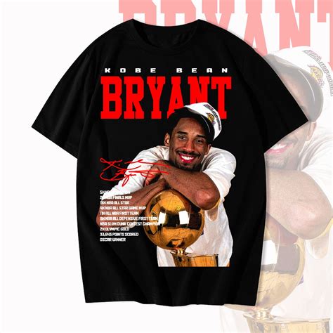 NBA Oversized Printed Shirt Unisex (Kobe Bryant) T-Shirt | Shopee ...