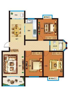 三室一厅怎么装修 装修要花多少钱-装修攻略-19楼家居