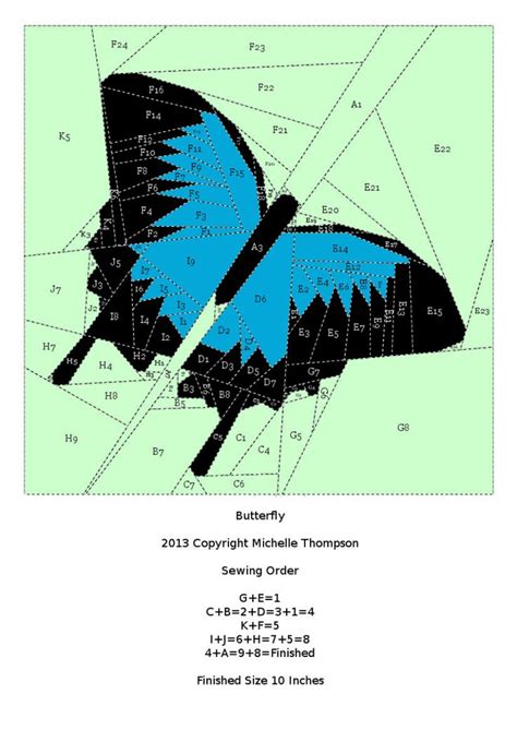 butterfly coloured.pdf - Google Drive | Бумажное одеяло, Пэчворк из ...