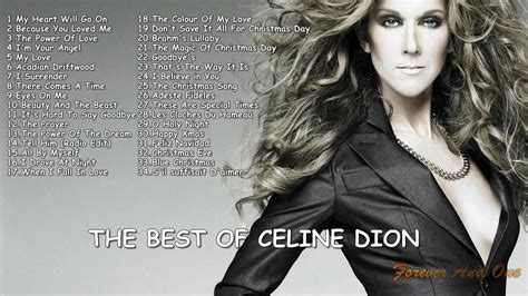The Best Of Celine Dion || Best Songs Of Celine Dion(Album HD 2015 ...