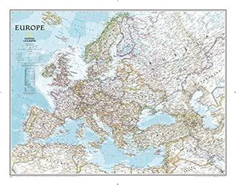 Buy Europe Classic: Reference Maps (National Geographic Reference Map ...