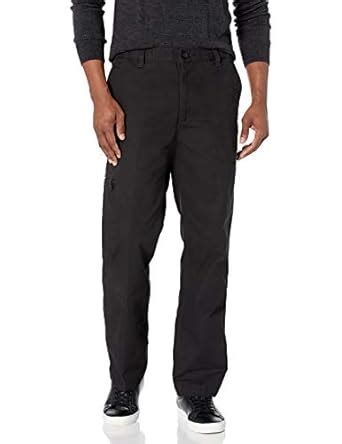 Buy Dockers Men's Comfort Cargo D3 Classic Fit Flat Front Pant, Black ...