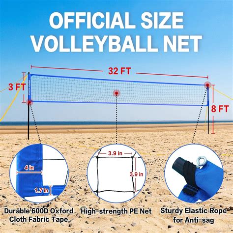 Volleyball Net Full Size at Ruth Flaherty blog