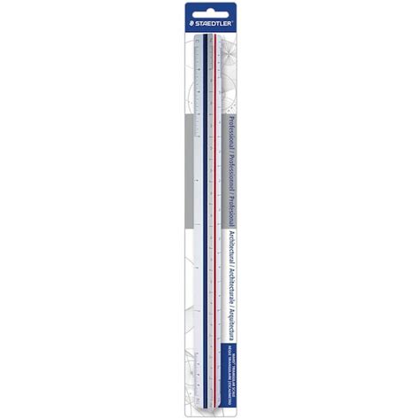 Staedtler Triangular Scales, Architect, Plastic, 12", Color-Coded, WE ...