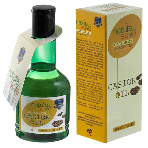 Nature Sure™ Castor Oil (Arandi Tail) – 1 Pack (110ml) extracted from ...