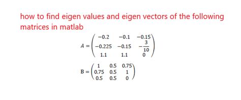 Image result for MATLAB Eigenvalue Tutorial