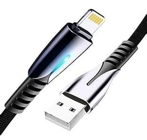 FuelBox® Nylon Tough Tested Braided LED USB Cable with Ultra Flexible ...