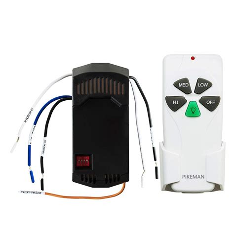 Buy Universal Ceiling Fan Remote Control and Receiver Complete Kit ...