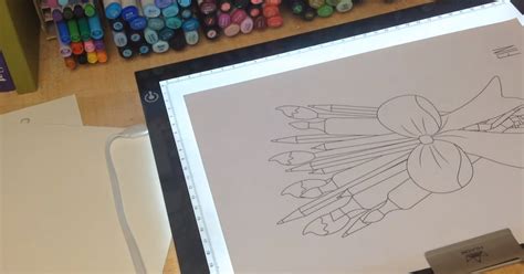 Image result for Using a Light Box for Drawing
