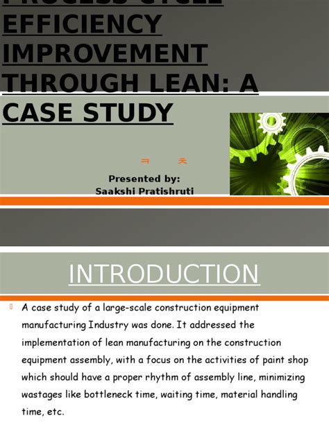 Lean Case Study Examples 的图像结果