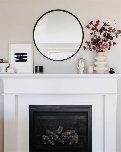 26 Round mirrors over fireplaces ideas | mirror over fireplace, round ...
