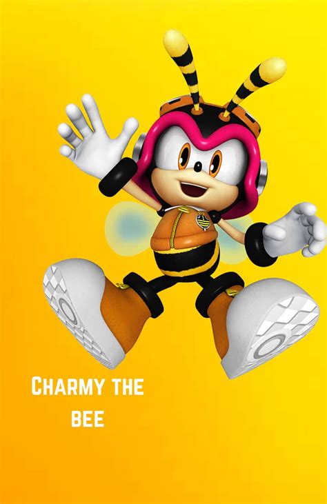 Download Energetic Charmy Bee in Action Wallpaper | Wallpapers.com