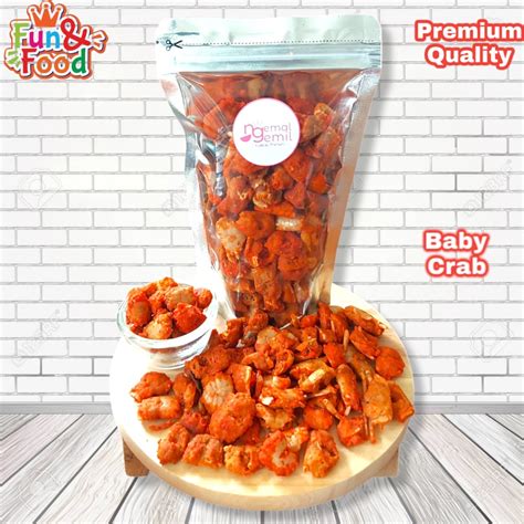 Premium Quality Homemade Lamongan Typical Crispy Crab Crispy Baby Crab ...