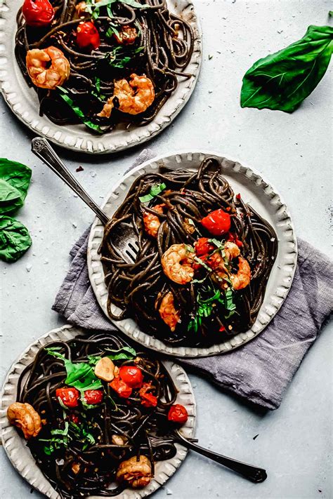Squid Ink Spaghetti