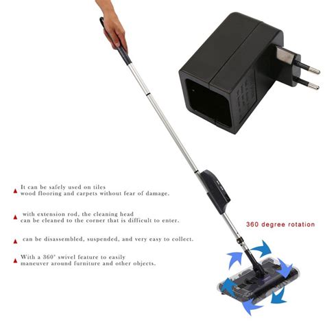 Image result for Battery Operated Swivel Sweeper