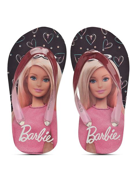 Barbie by toothless Barbie Kids Girls Pink Flip-Flops by Toothless ...