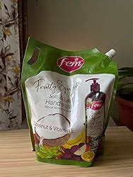 DABUR Fem Fruity Squash Soft & Safe Handwash - 1500Ml|Enriched With ...