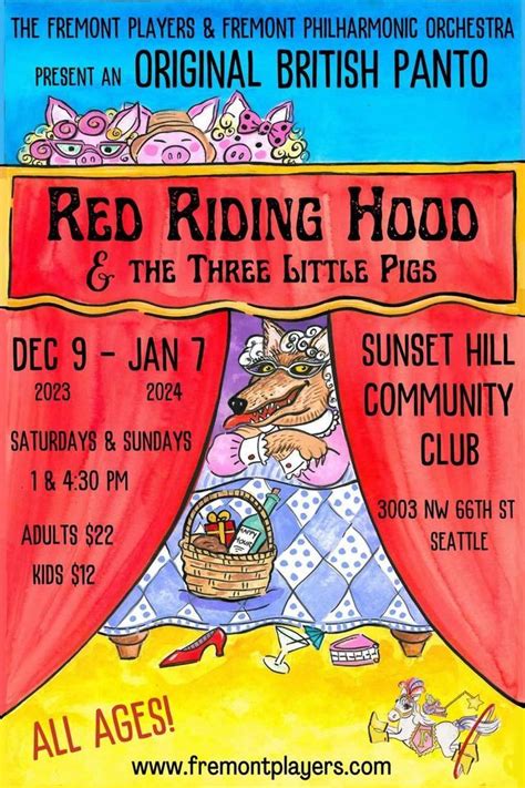 Red Riding Hood & the Three Little Pigs, Sunset Hill Community ...