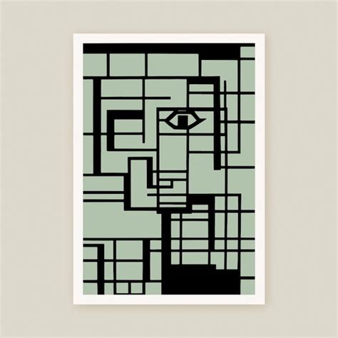 Arte Geométrica Moderna Minimalista | Vetor Premium