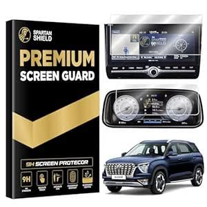 Spartan Shield ScreenGuard COMBO For HYUNDAI ALCAZAR | INFOTAINMENT ...