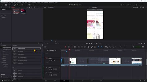 Create YouTube Shorts: Tutorial on PC with DaVinci Resolve