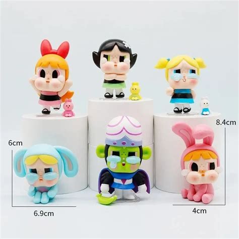 Powerpuff Girls Crying Face Blind Box