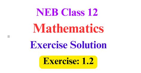 Rezultat imagine pentru Exercise 5.1 Class 12