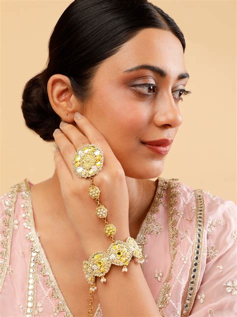 Kesar Pair of Hathphool – TONOTO