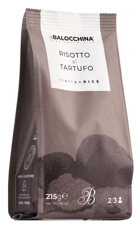 Risotto al tartufo, risotto med sommertroefler, La Balocchina, 215 g ...