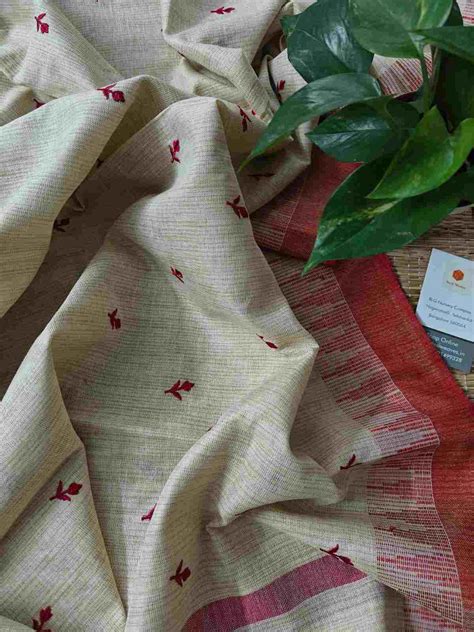 Cotton Silk Dupatta By Desi Weaves I