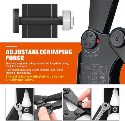 IWISS iCrimp Wire Rope Crimping Tool for Aluminum Oval India | Ubuy