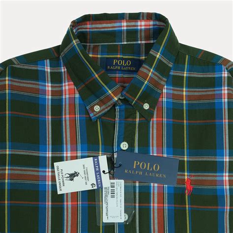 Ralph Lauren Classic Fit Plaid Button-Down Shirt – Offracks
