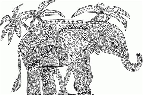 Hard Coloring Pages of Animals to Print - Bring the Wild to Your Home ...